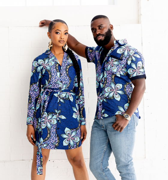 His & Hers African Print