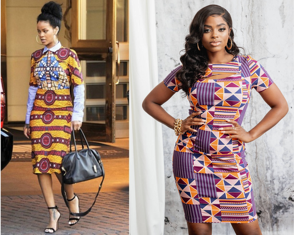 Celebrities wearing African Inspired Print Pieces